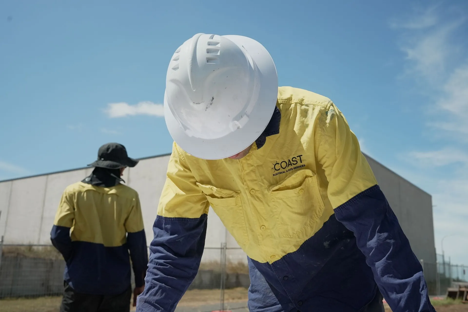 Coast electricians on site