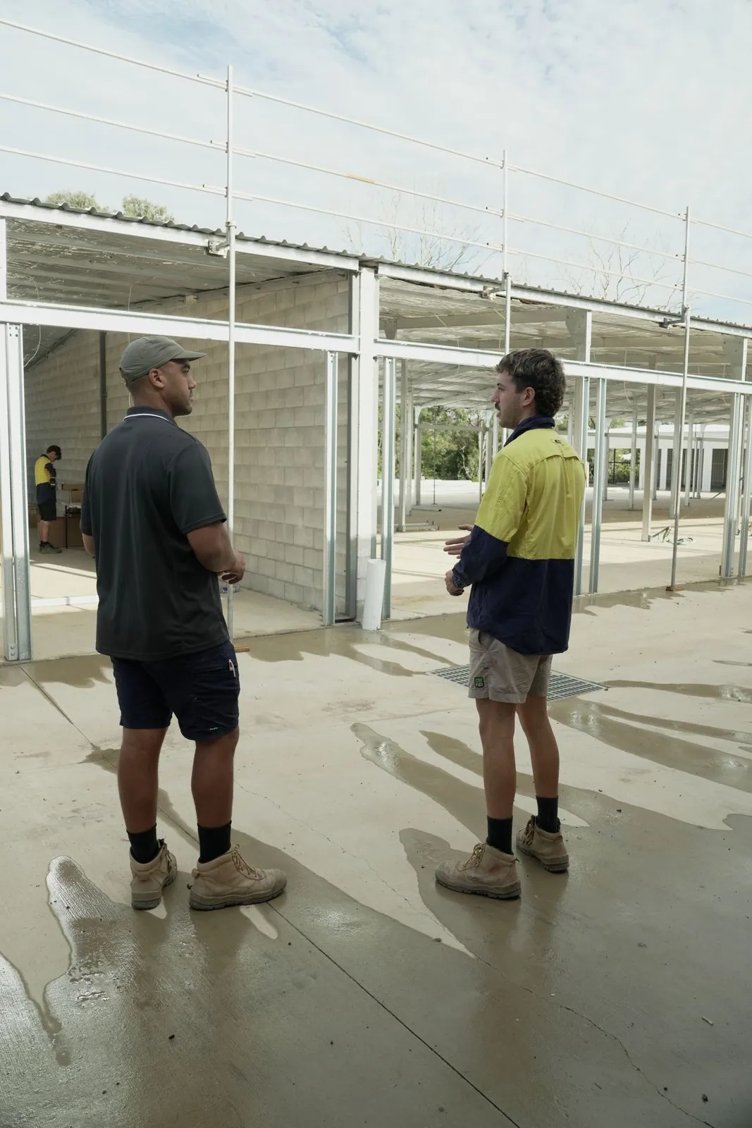 Coast team on site