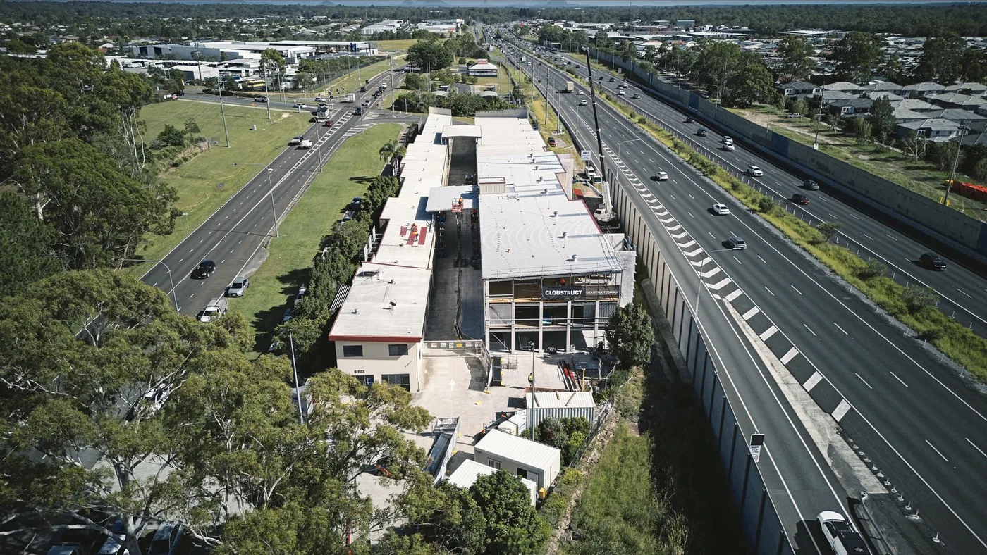 Aerial of Storage King Burpengary